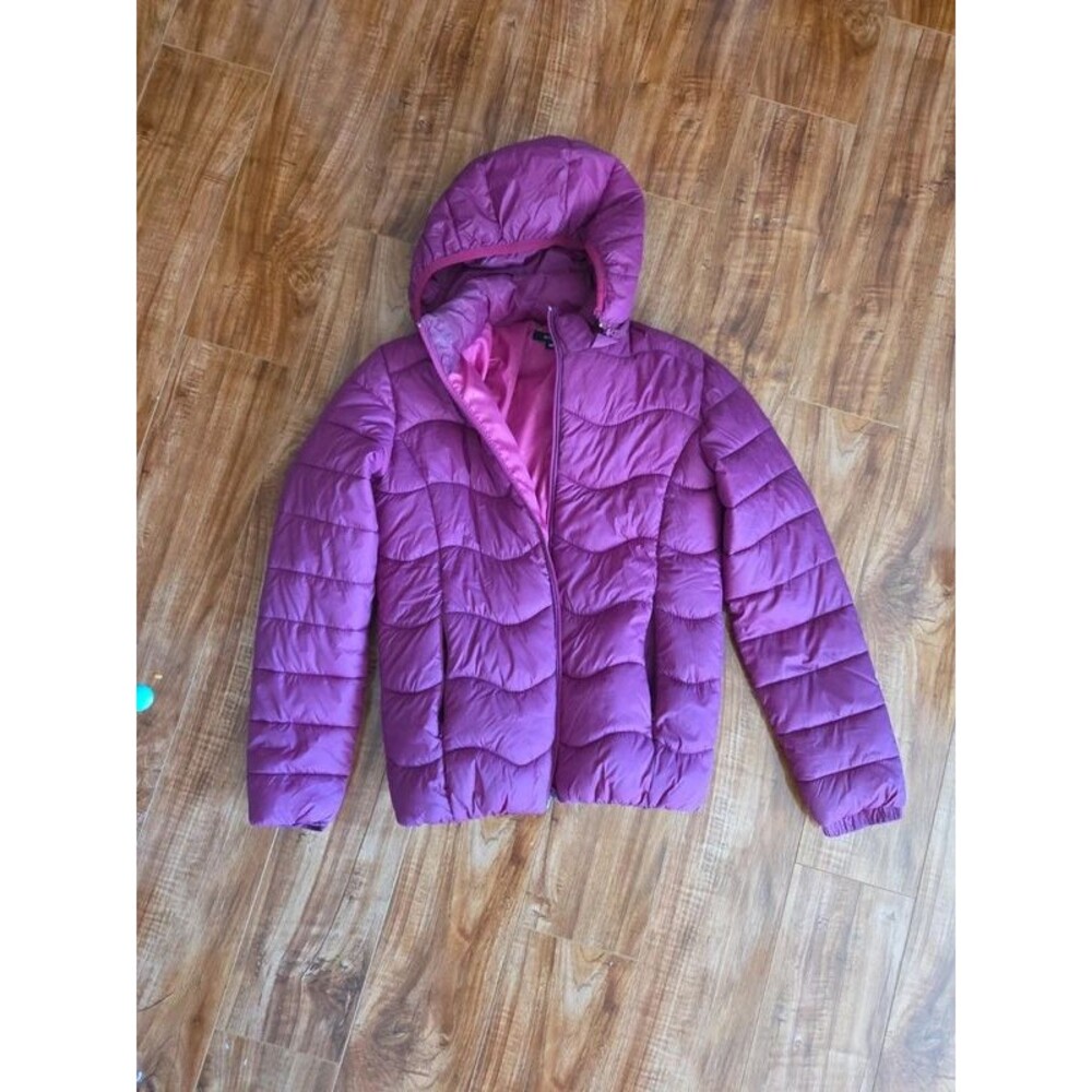 Mango puffer jacket - Magenta